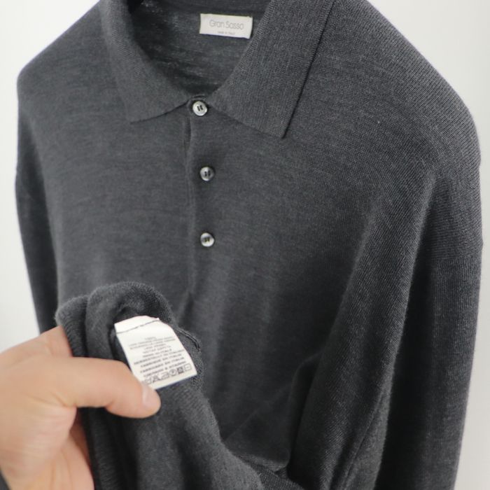 Чоловічий Вовняний Светр Gran Sasso Silver
