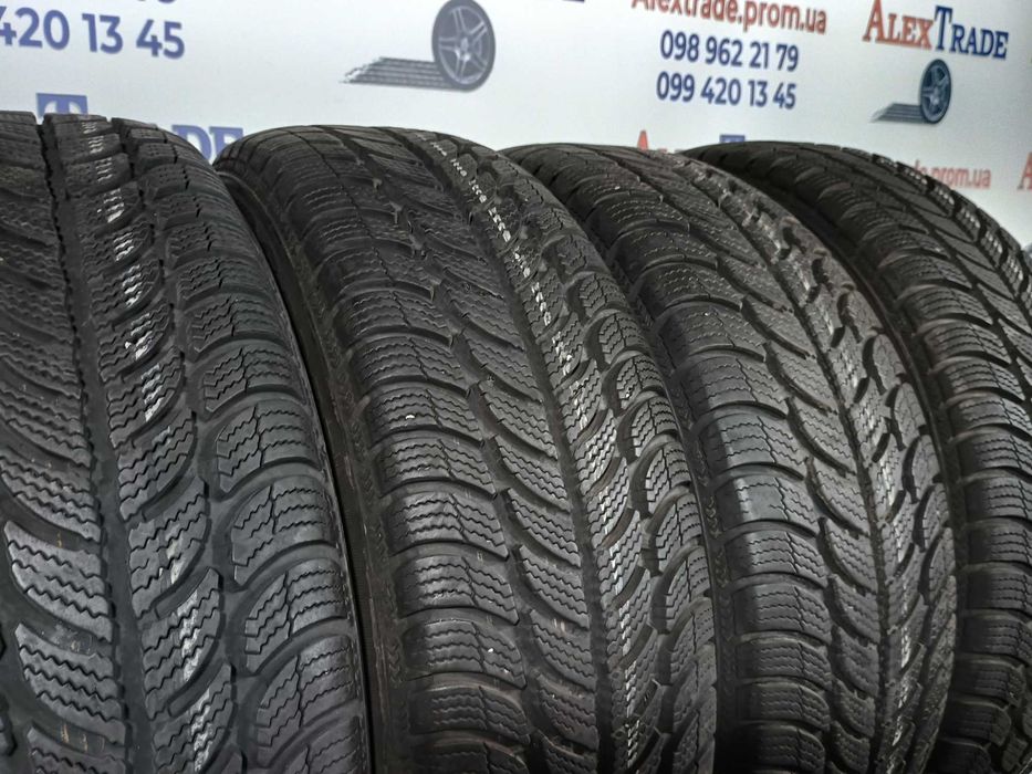 4 шт. 175/65 R14 Sava Eskimo S3+ зимові шини б/у, 6-6,5 мм
