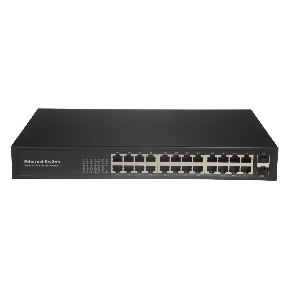 Switch 26 portas (24 portas + 2 SFP)-lojaCCTV SW2624GT-2GF