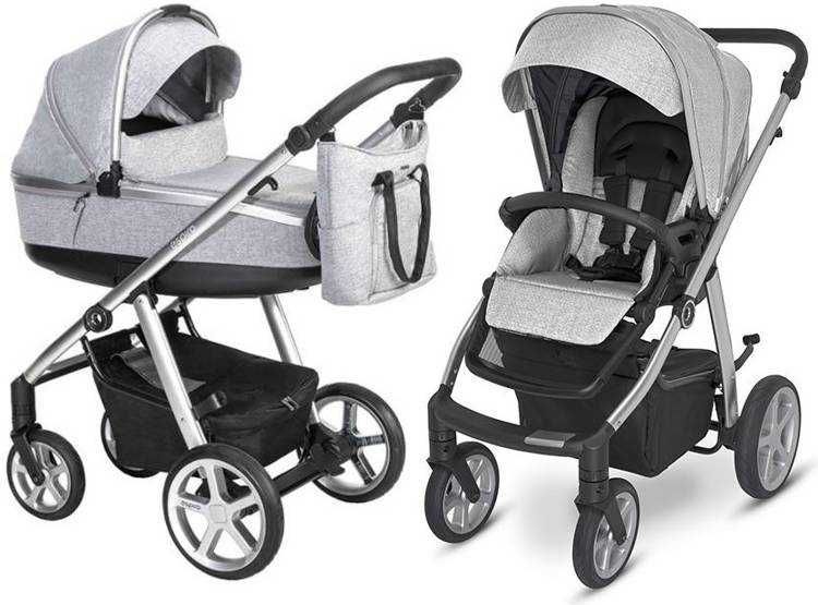 [OUTLET] Espiro Next Up Wózek Głęboko-Spacerowy 2w1 07 Grey Center