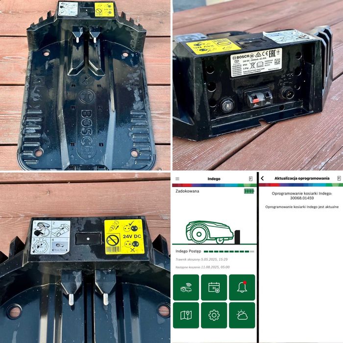 Kosiarka automatyczna robot BOSCH INDEGO S+ 500 CONNECT, aplikacja