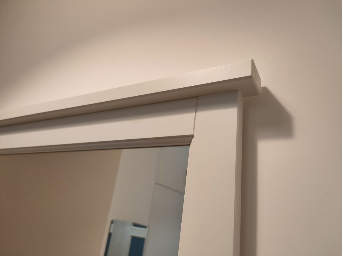 Lustro białe styl prowansalski