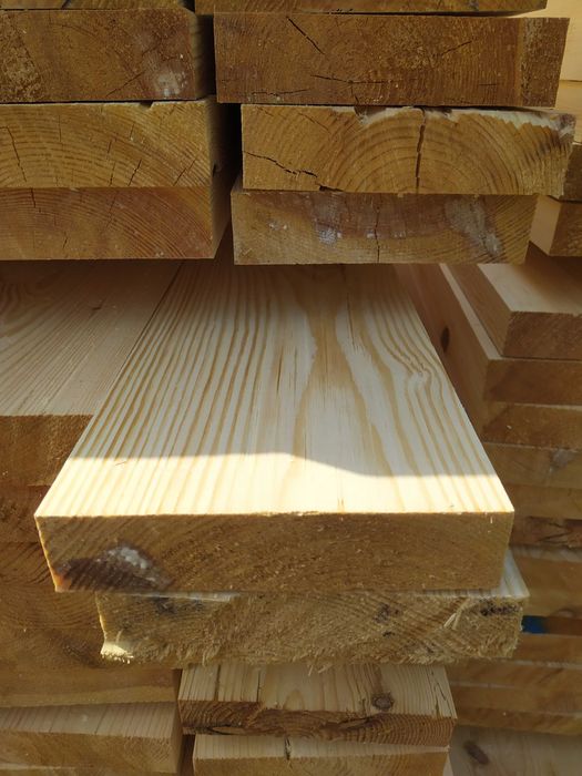 Kantówka strugana 50mmx100mm Drewno konstrukcyjne Deska elewacyjna