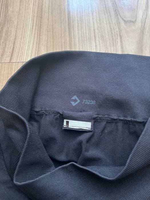 Legginsy bezszwowe do tańca dopasowane wygodne cienkie wysoki stan