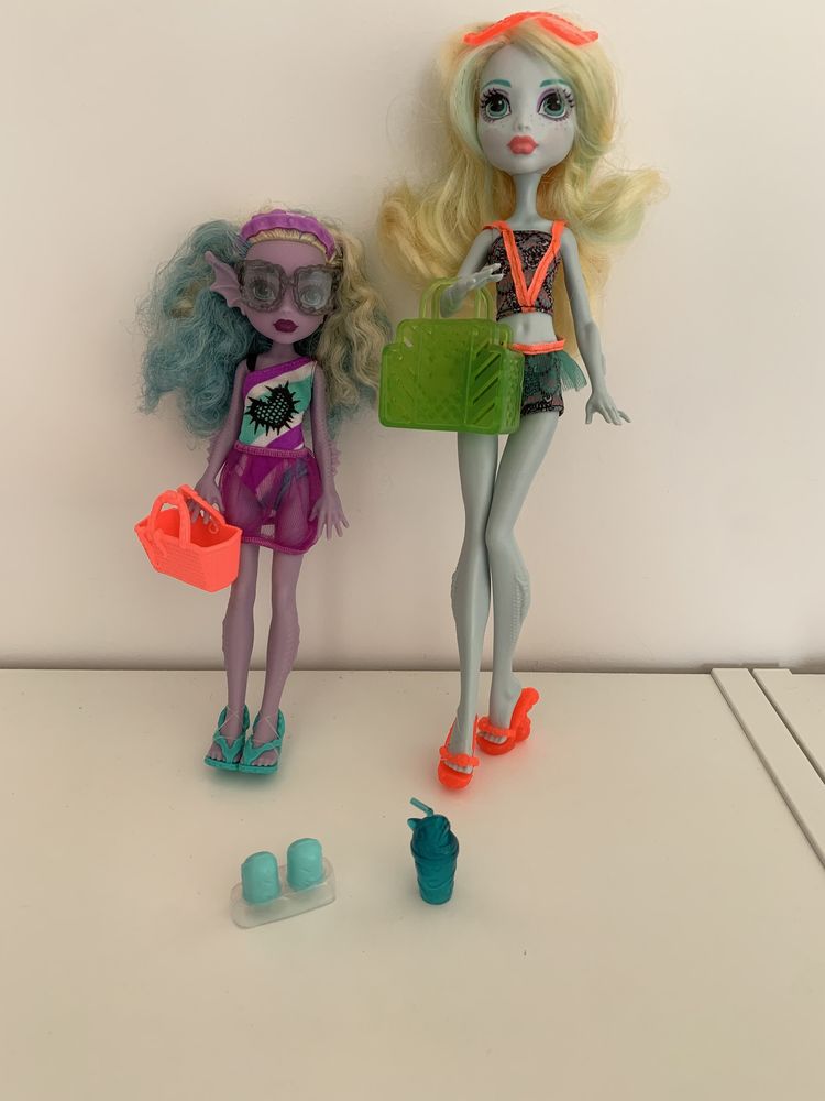 Monster High lalki Lagoona Blue i Kelpie Blue