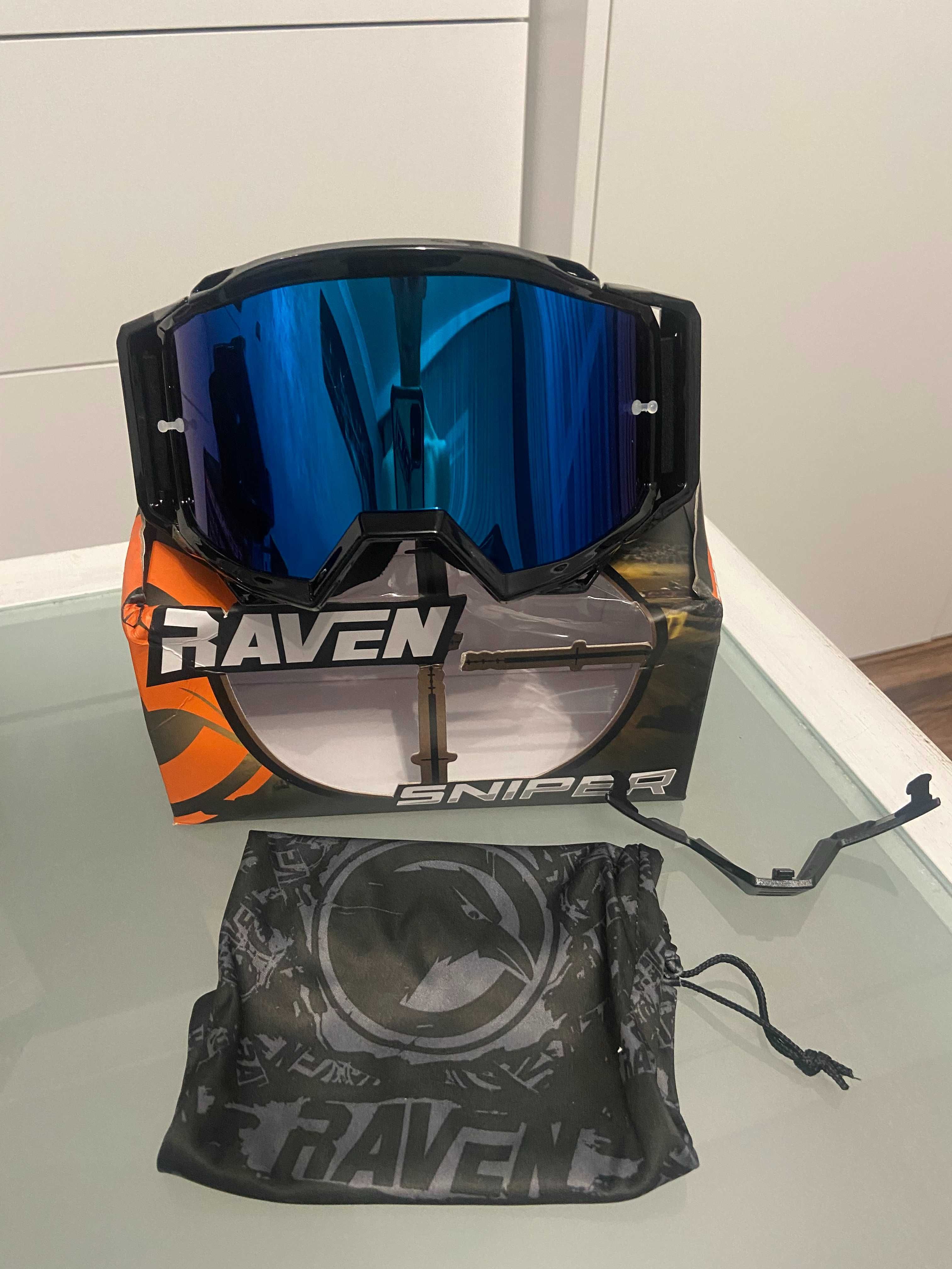 Gogle Raven Sniper Crew MX(cross,quad,enduro,mtb)