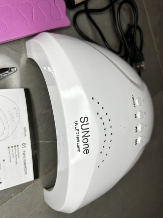 Sunone lampa uv zestaw jak na zdjeciu