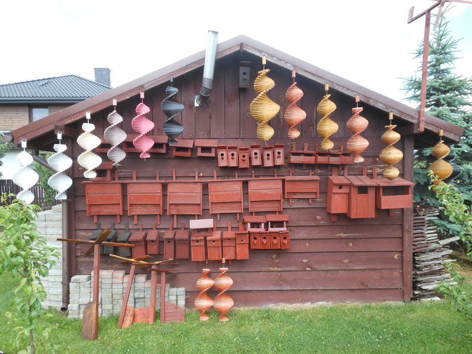 Świderek, wiatrak, kręciołek ozdobny na ogród, balkon