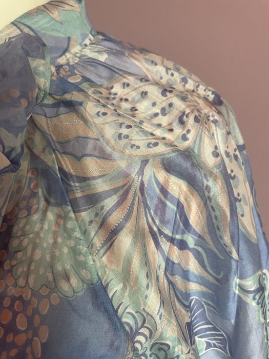 Piękna bluzka z kokardą mgiełka 40/42/44/46