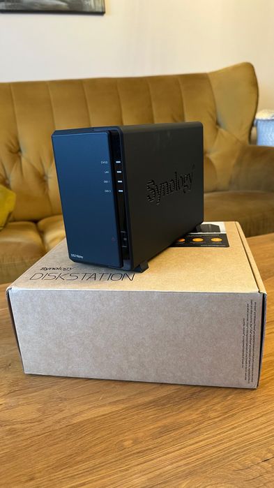 NAS Synology DS218play z 2 dyskami Seagate Ironwolf 2TB
