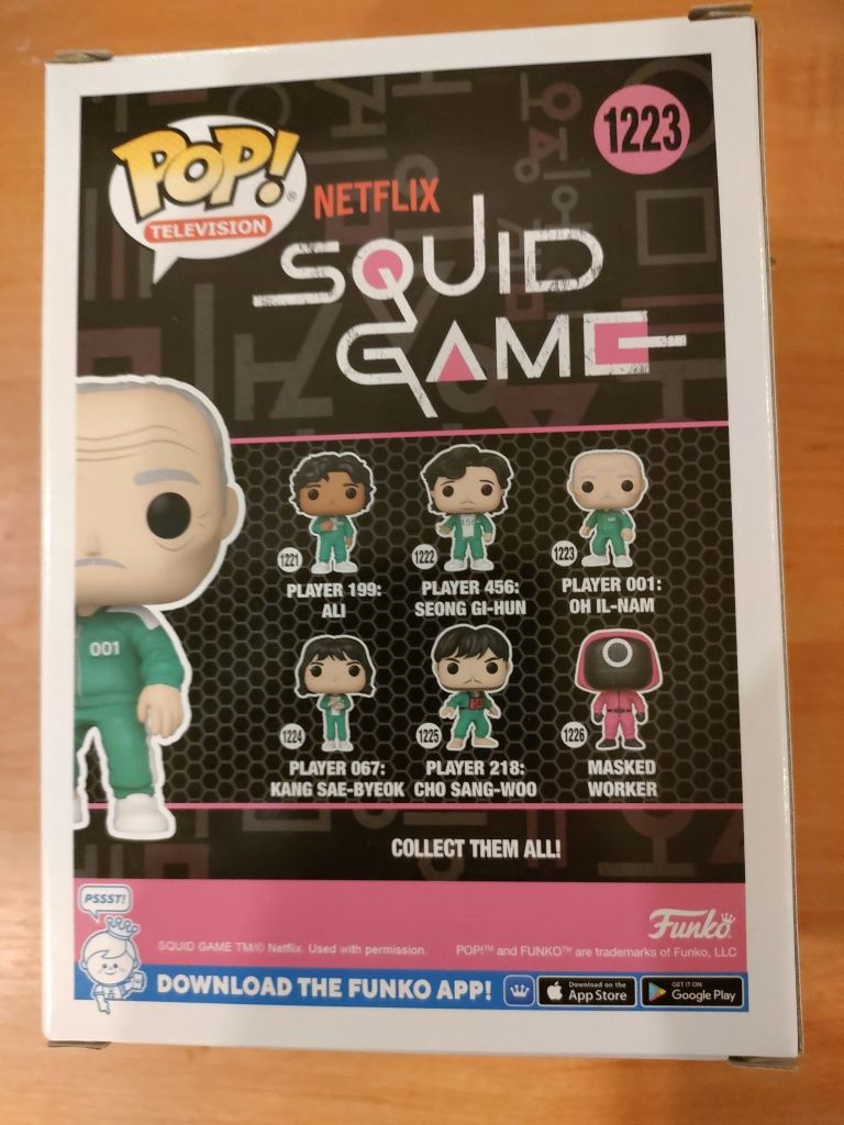Funko POP, Squid Game, Palyer 001: