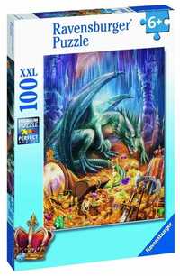 Puzzle 100 Smok W Jaskini Xxl, Ravensburger