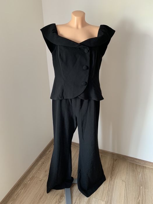 Nowy czarny kombinezon V BY VERY rozmiar 44 zara