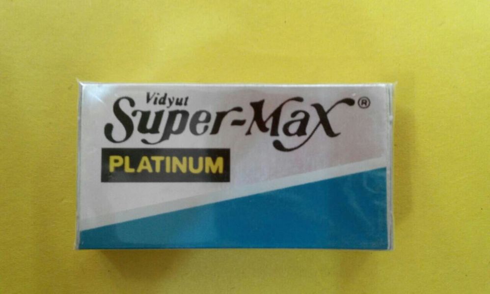 Лезвия Super-Max Platinum классические двусторонние (5 шт.)