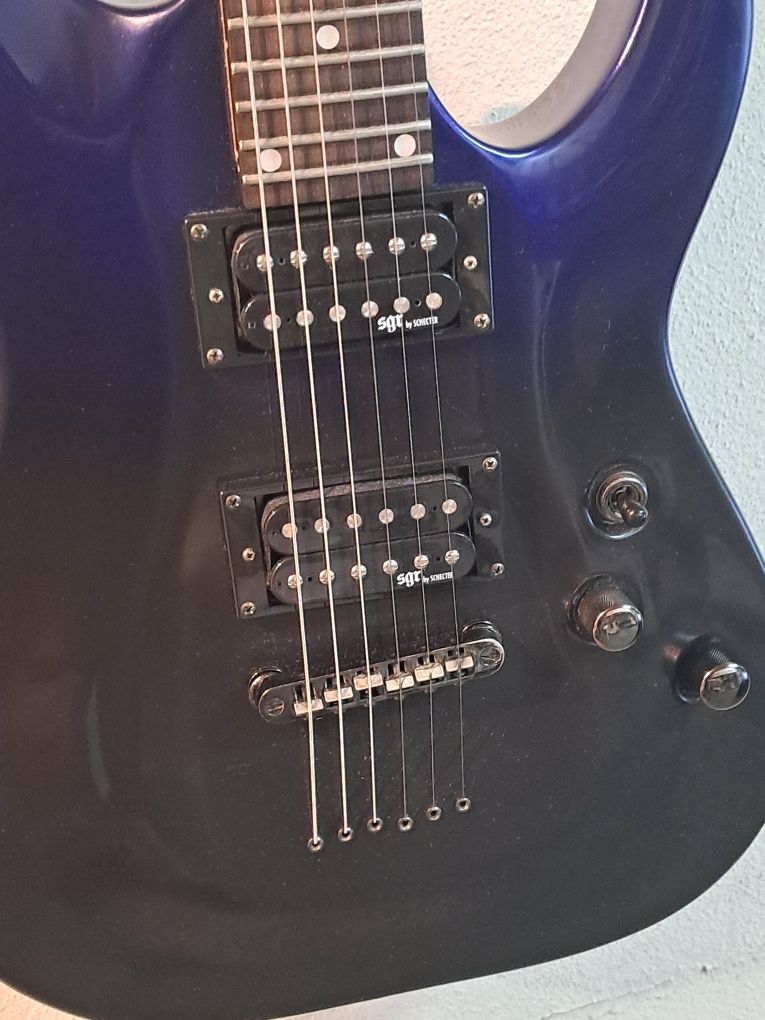 Guitarra eletrica shecter c-1