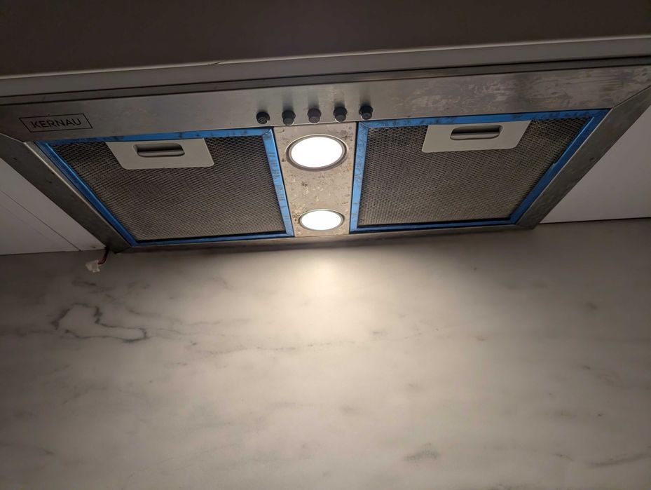 Okap do zabudowy KERNAU KBH 07551X LED Otwór montażowy: 489x270