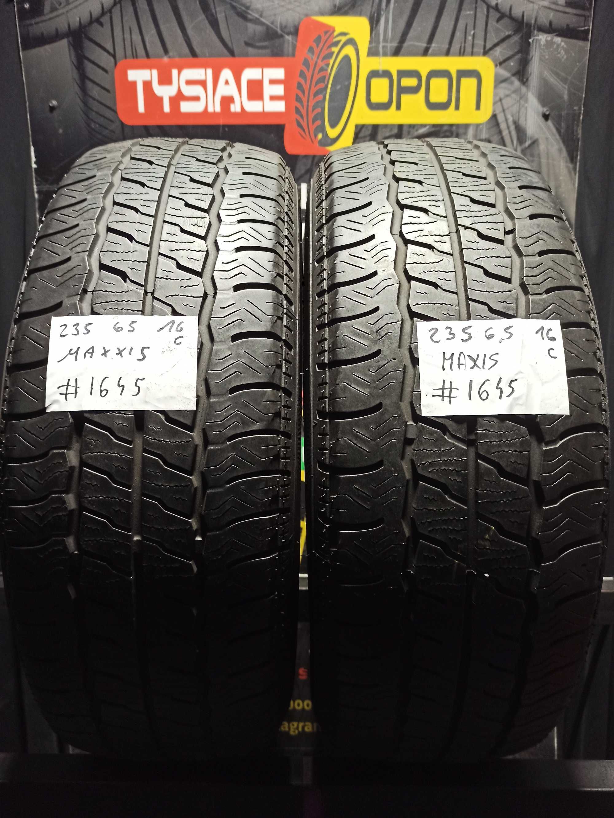 Opony Całoroczne 235/65/16C MAXXIS VANSMART #1645