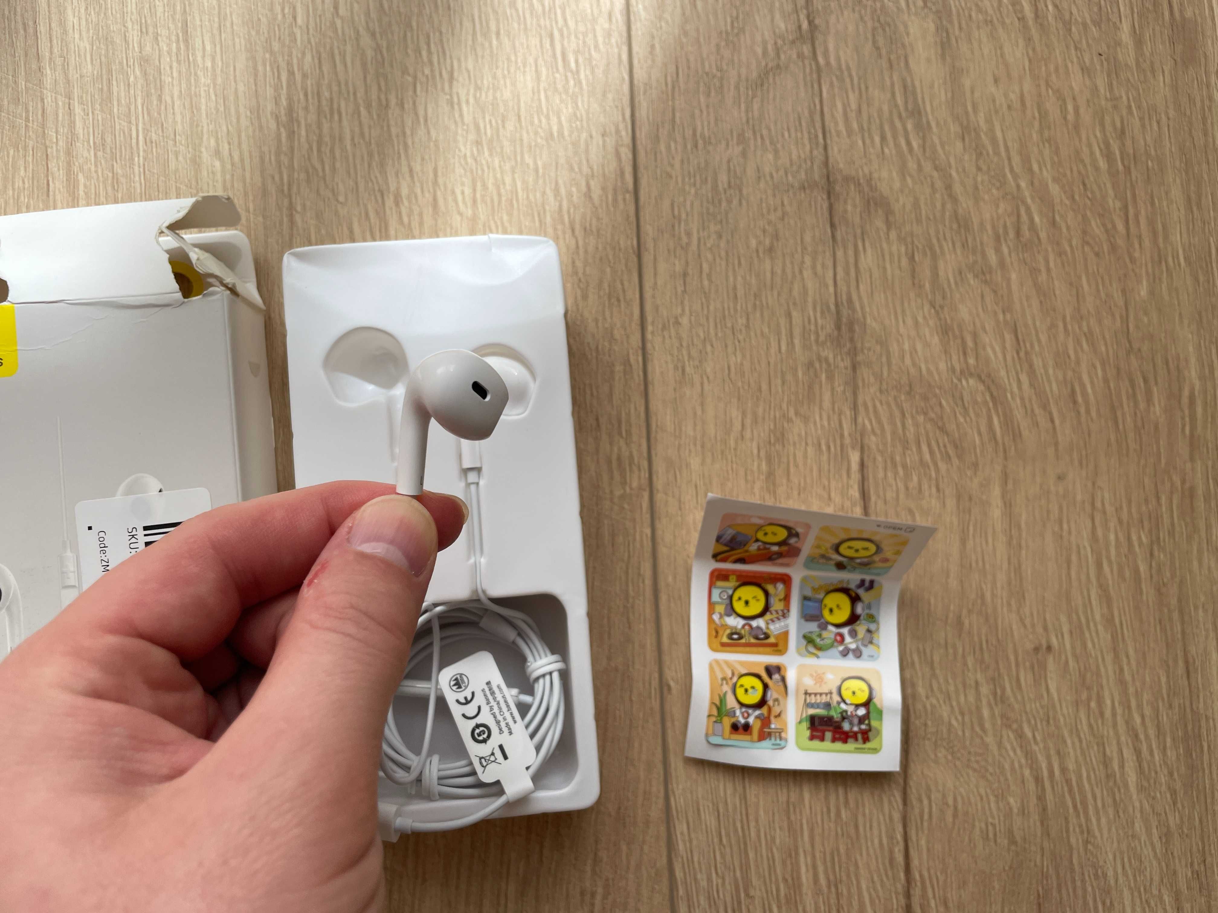 Наушники Baseus Encok C17 Lateral in-ear Wired Earphone Type-C