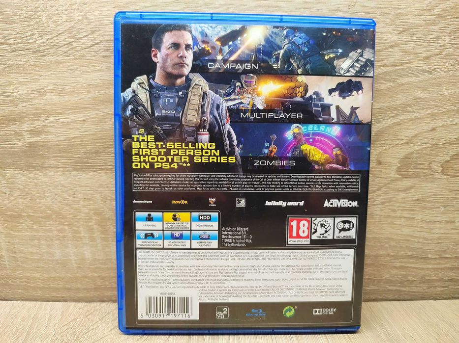 Gra Call of Duty Infinite Warfare na PS4