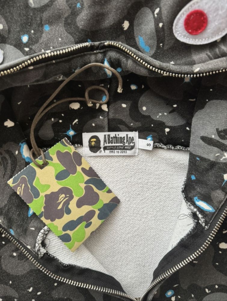 Bape shark hoodie bluza abc space camo