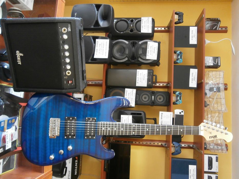 Zestaw Gitarowy MAX Gigkit Dark Blue