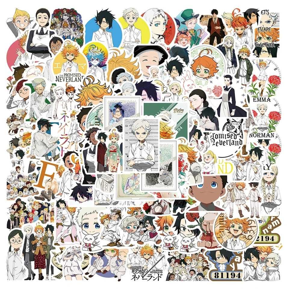 Наклейки з Soul Eater, Darling in the FranXX, Neverland