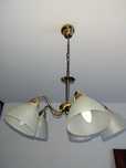 Lampa wisząca żyrandol na 5 lamp