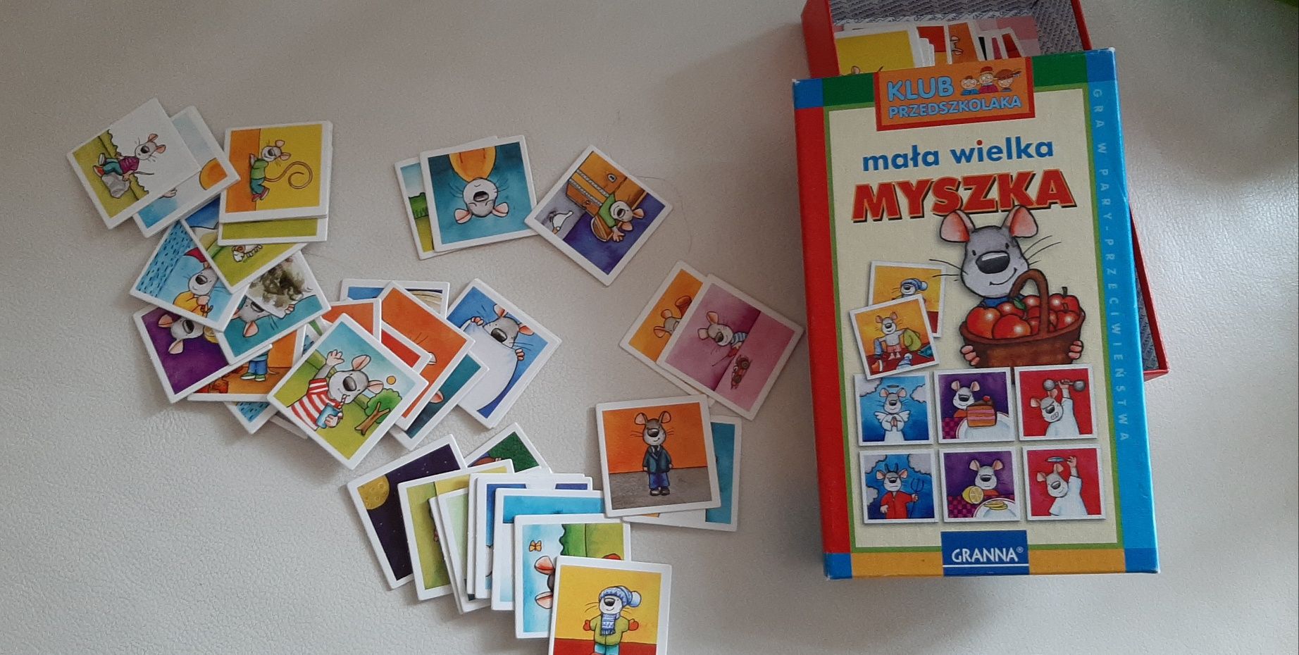 Zestaw zabaw dla przedszkolaka puzzle Ravensburger Casterland Maxi gra