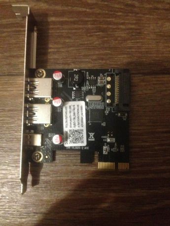 Адаптер PCIe to USB 3.0 Type-A Type-c