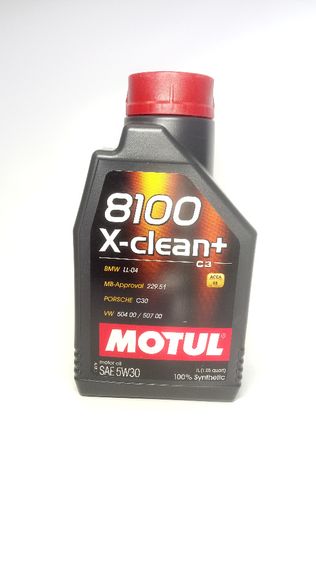 Olej MOTUL 8100 X-CLEAN 5W30 C3 1L 100% syntetyczny
