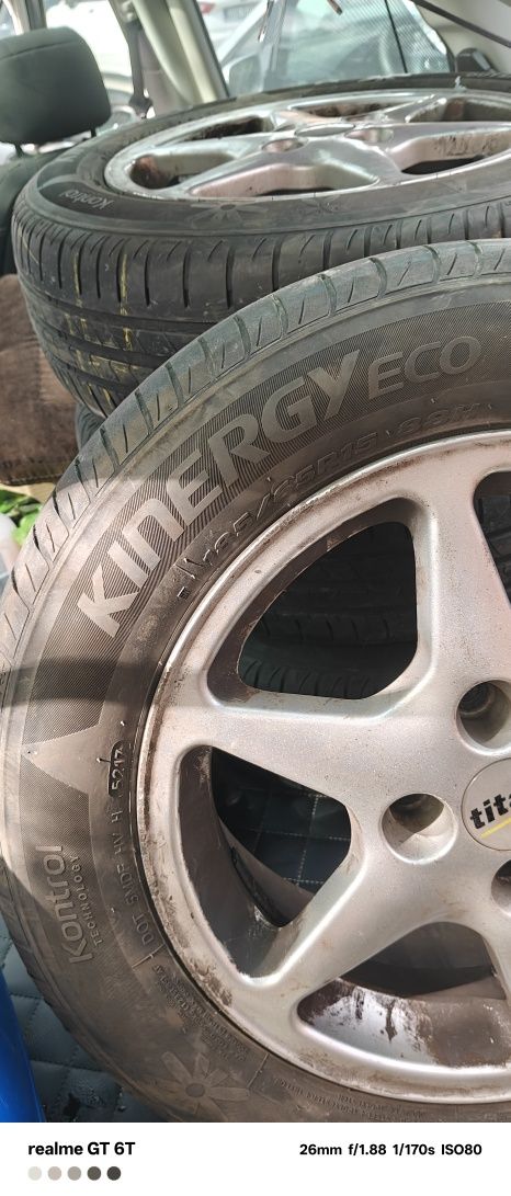 Felgi z oponami R15 4x100 , 4x108 6jx15eh2