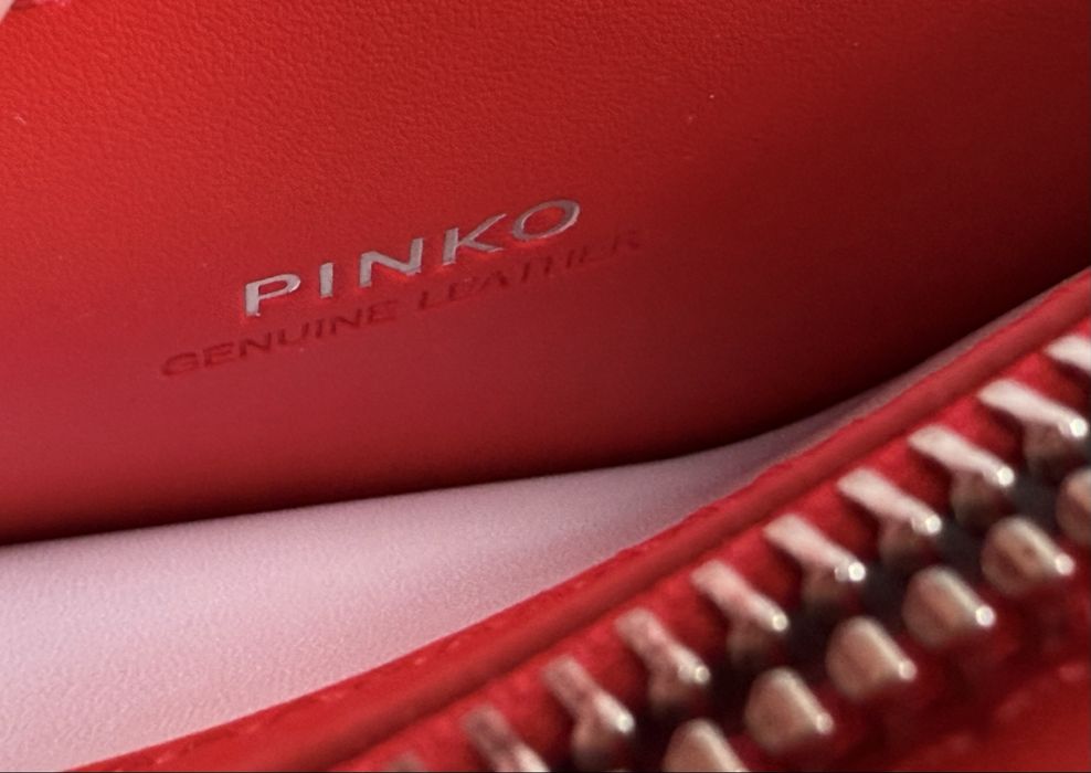 Pinko Love Me Tender Leather Bag сумка шкіряна пінко
