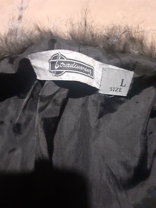 Casaco pele Stradivarius tm L usado 1vez.