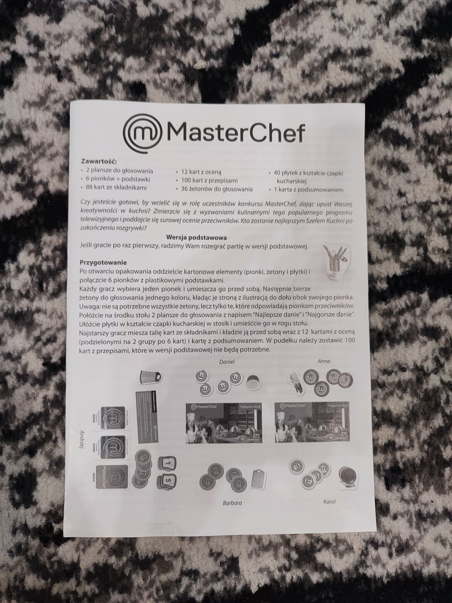 Gra planszowa Masterchef Clementoni