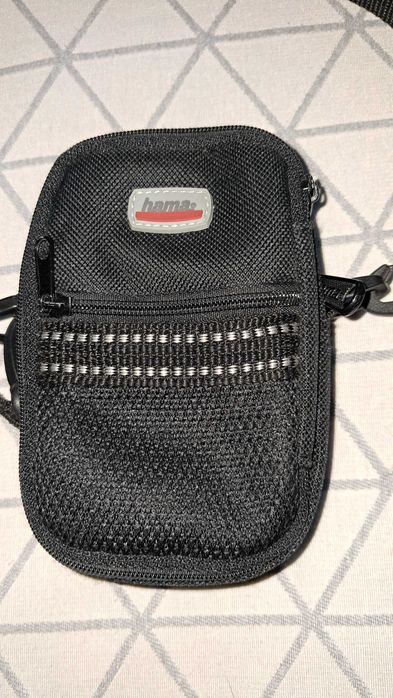 Torebka etui case na pasku aparat fotograficzny compact pamięć bateria