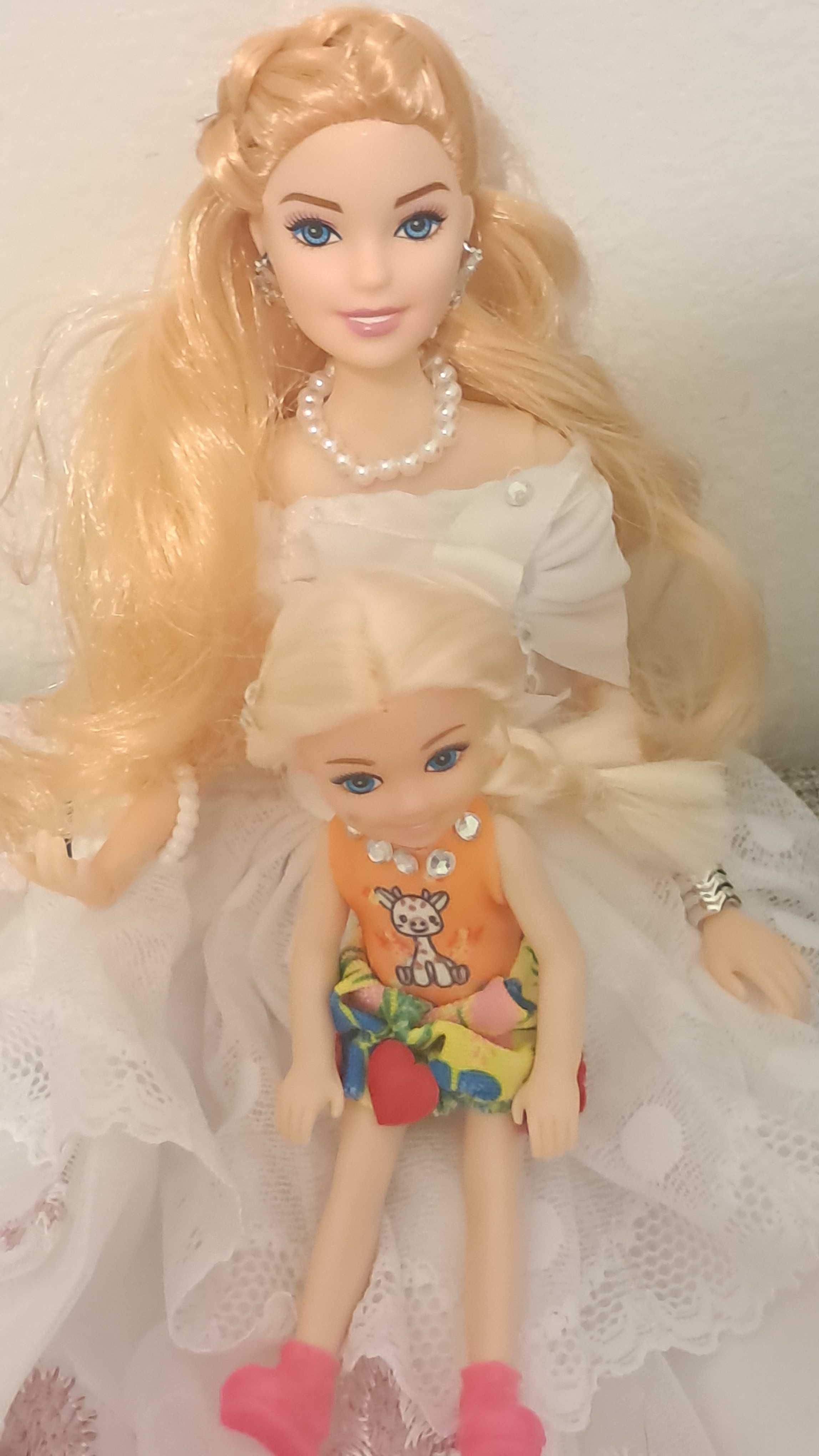 Vendo Barbie glamour e filha