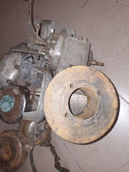 Stary zabytkowy silnik przed wojenny dkw shl wfm nsu