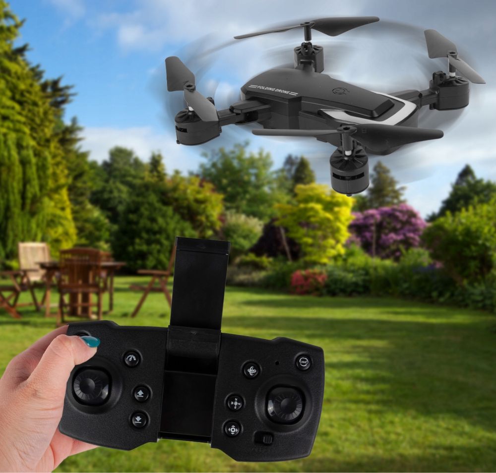 Dron z Kamerą Kamera Zdalnie Sterowany Akumulator Walizka Dla Dzieci
