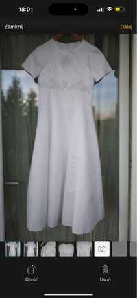 Sukienka komunijna dług 113cm