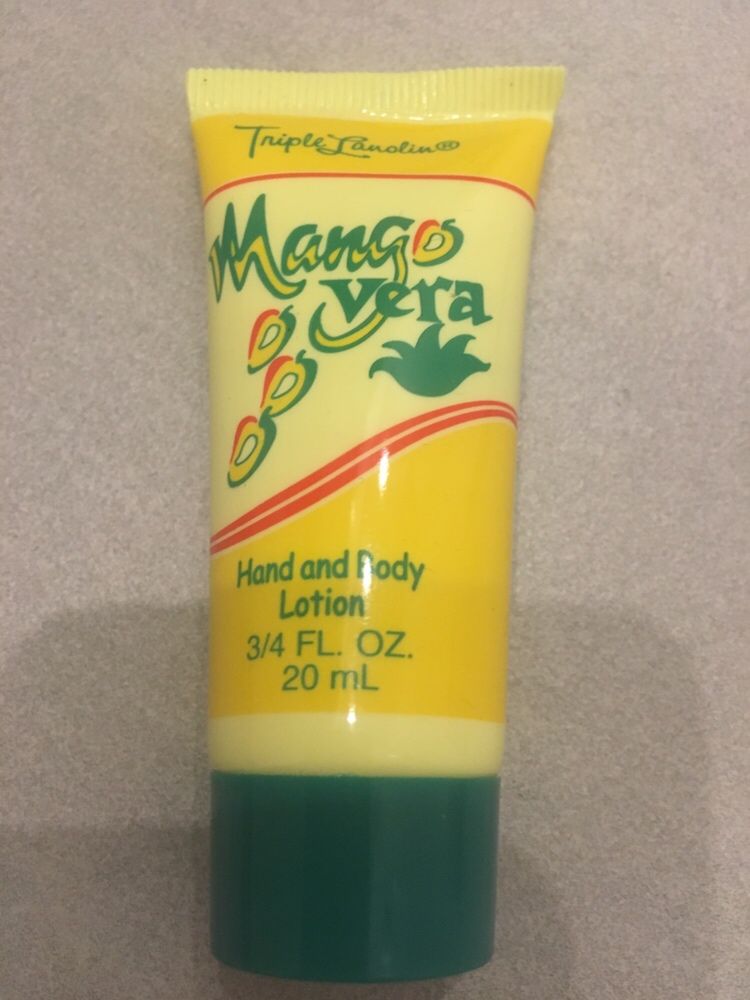 Крем для рук американской фирмы Triple Lanolin Mango Vera Original