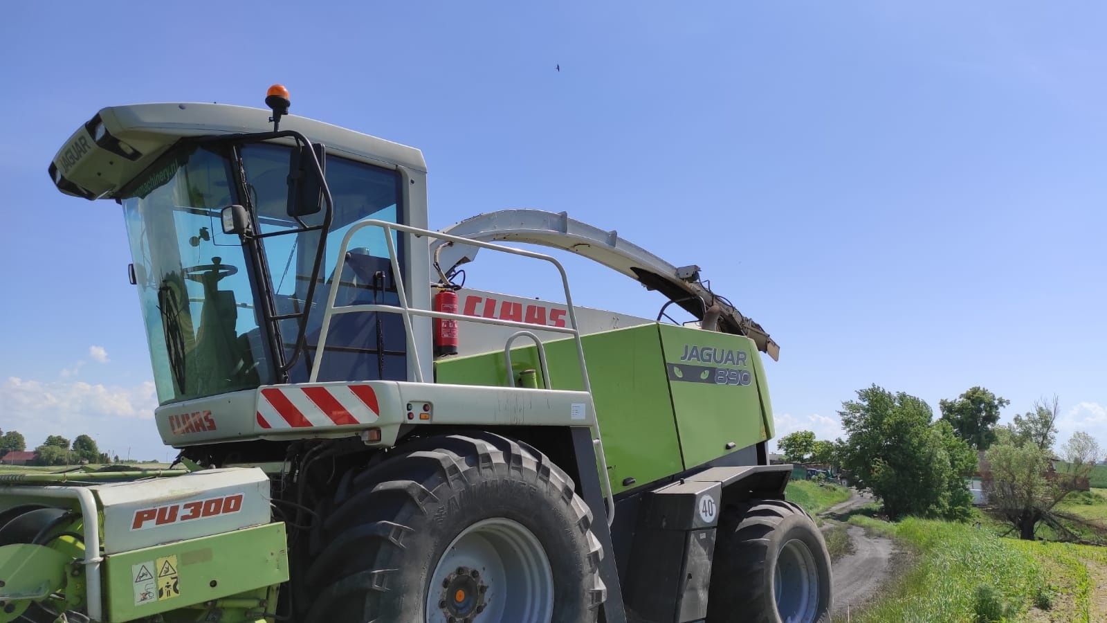 Claas Jaguar 890 klima przedłużka