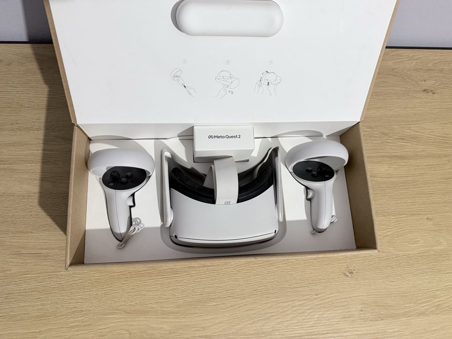 Meta Quest 2 – stan idealny, mało używane