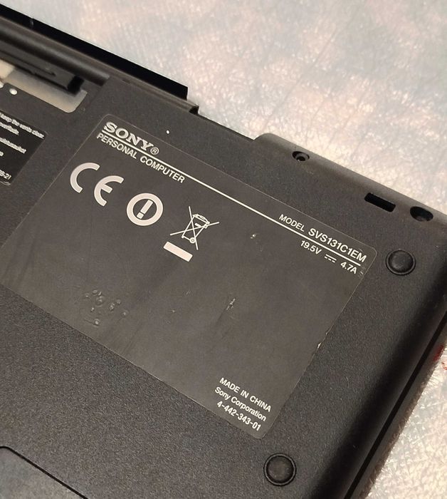 Корпус Ноутбука – Sony VAIO SVS13/SVS131/SVS131A/SVS131A11M/SVS131C1EM