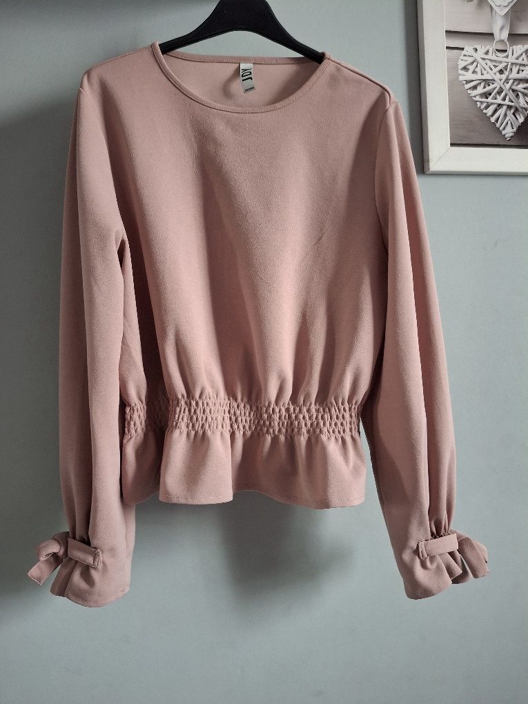 Elegancka bluzka z baskinką