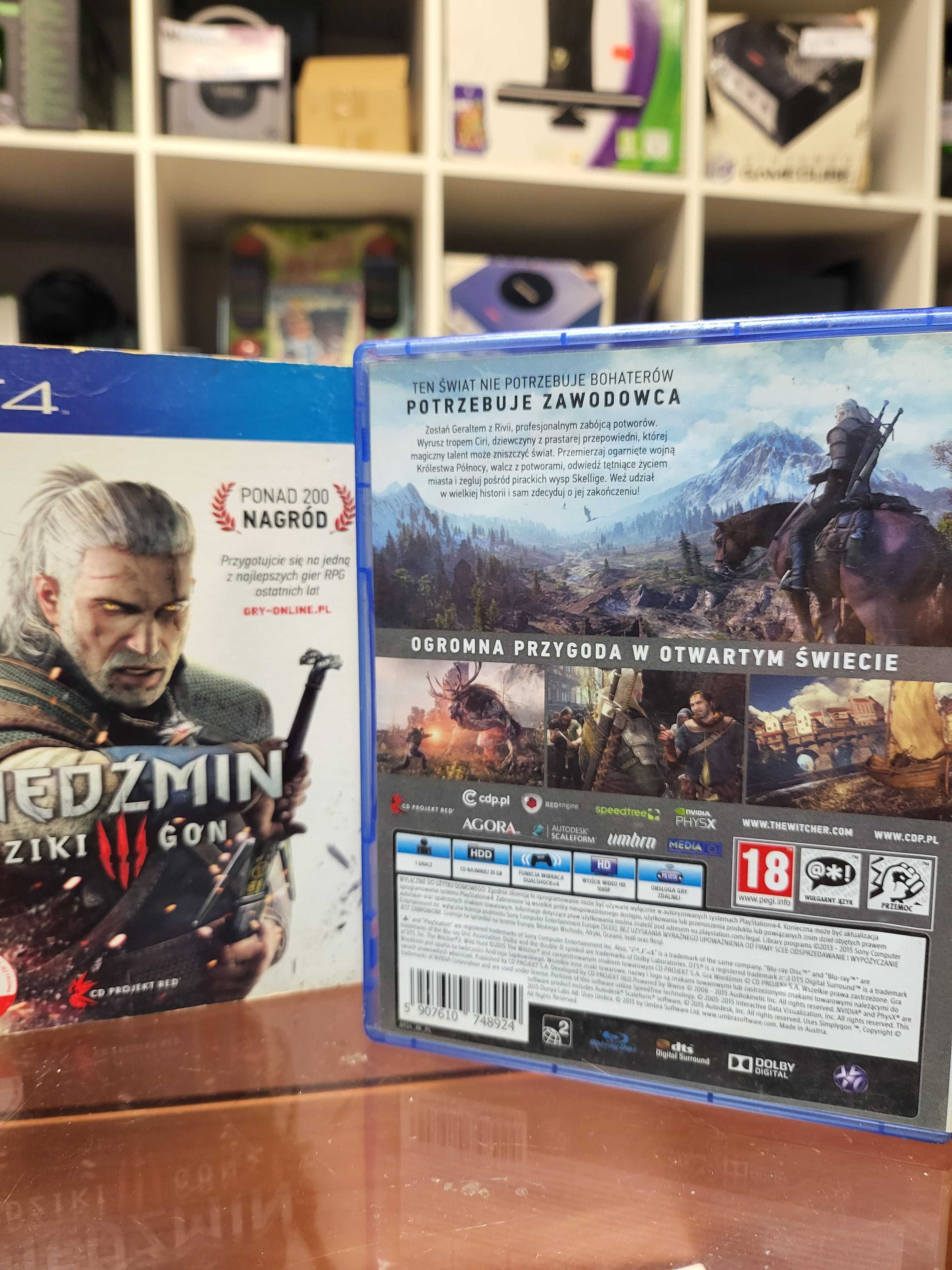 Wiedźmin 3: Dziki Gon PS4 Dubbing PS5 Wymiana Skup SklepRetroWWA