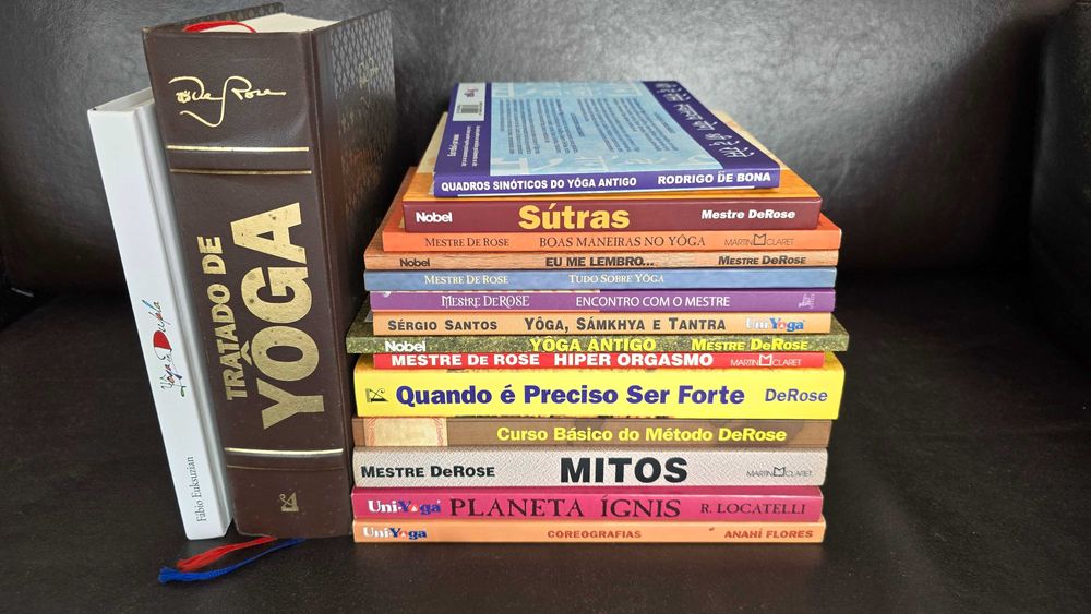 Pack de 16 livros de Yoga