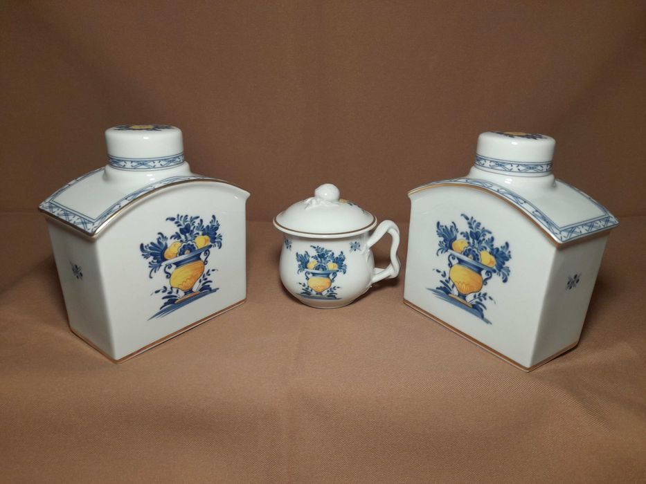 Vista Alegre Viana-- Caixa Diogo, Frasco Magalhães e cremeira Viana