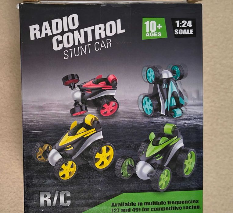 Samochód RC 360° Stunt obrotowy kaskaderski z pilotem na baterie 10+