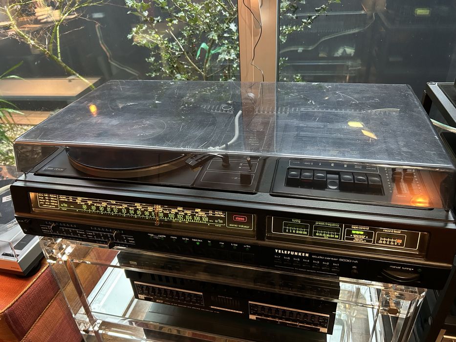 Aparelhagem vintage Telefunken toda funcional,excelente som