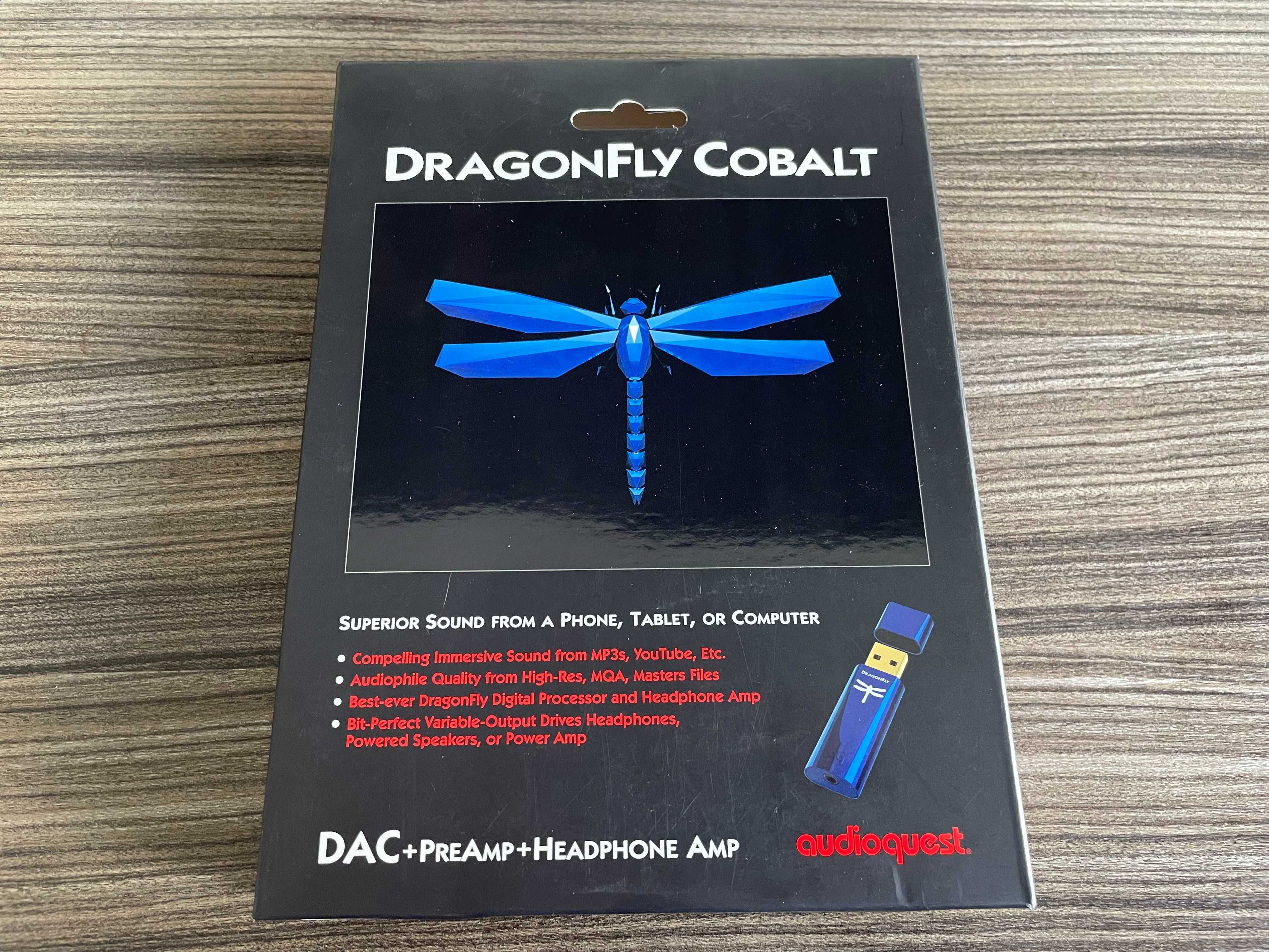 Przetwornik słuchawkowy Audioquest DAC USB DragonFly Cobalt